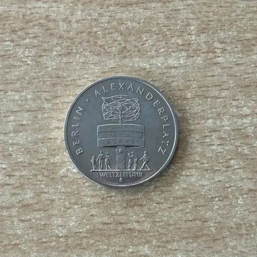 DDR 5 Mark 1987 Berlin Alexanderplatz