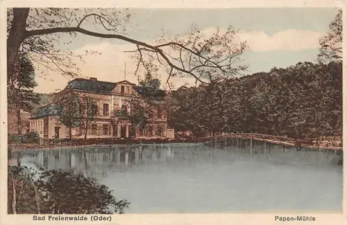 Bad Freienwalde Oder Restaurant Papen - Mühle Postkarte 1926