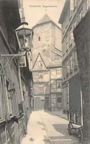 Hannover Beguinenturm Niedersachsen Postkarte AK 1907