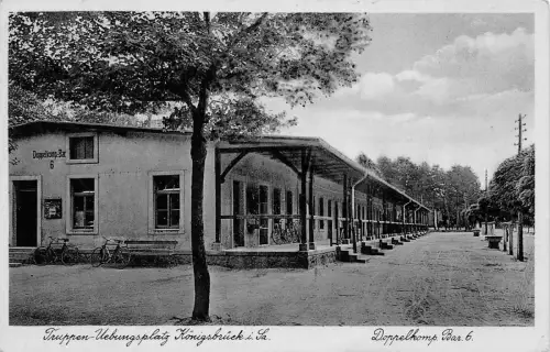 Truppen-Übungsplatz Königsbrück i. Sa. Doppelkomp. Bar. 6 AK 1937