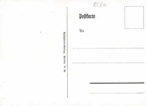 Husaren-Regiment "König Albert" Nr. 18 Großenhain Der Meldereiter Postkarte