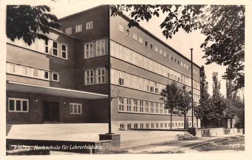 Elbing (Elbląg) Hochschule für Lehrerbildung Ostpr. Postkarte AK 1942