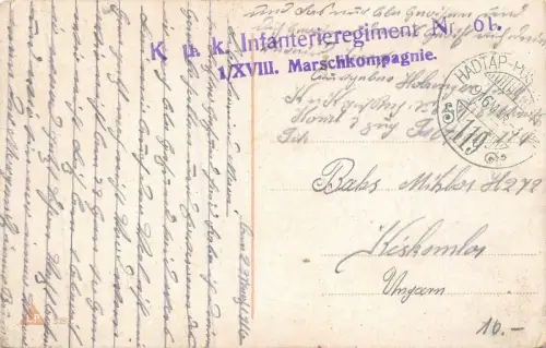 Soldat in Gedanken an seine Geliebte Patriotika Postkarte AK 1916