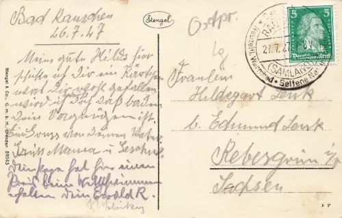 Strandleben Ostseebad Rauschen Ostpreussen Postkarte AK 1927