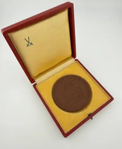 DDR Medaille Porzellan 400 Jahre Dresdner Kunstsammlungen 1560-1960