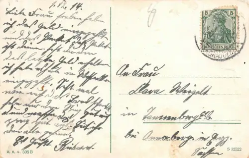 Graudenz (Grudziądz) Weichselseite AK 1914