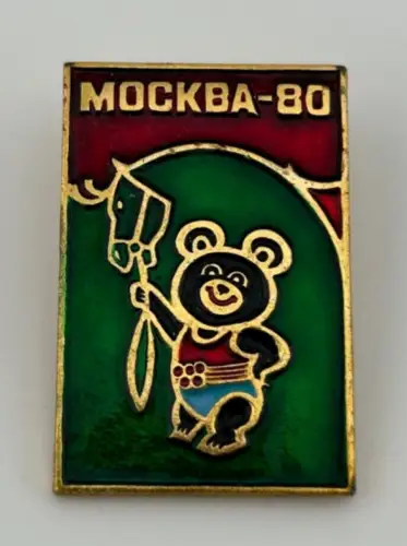 Mischka-Bär Reiten, Olympische Spiele Moskau 1980, UdSSR