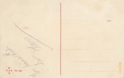 AK 1.WK Mondes Silberschein Soldat Frau EK2 Spruchkarte ungelaufen Patriotika