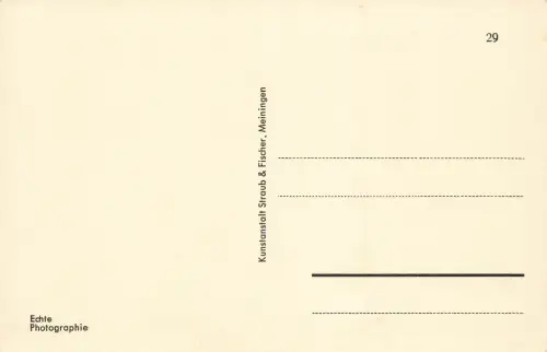 AK Weimar Rathaus Springbrunnen Thüringen ungelaufen Postkarte