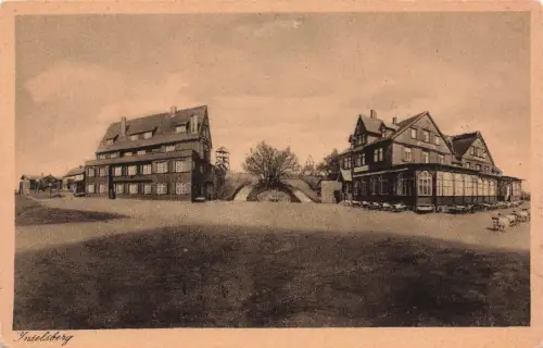 AK Bad Tabarz Inselberg Hotel Gotha Thüringen ungelaufen Postkarte