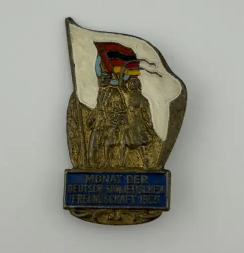 Monat der deutsch sowjetischen Freundschaft DDR Abzeichen 1955