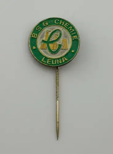 DDR Fußball Anstecknadel BSG Chemie Leuna