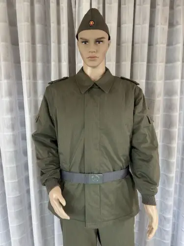 DDR NVA FDA Felddienstuniform Sommer Steingrau Leutnant 1975 Gr. g52