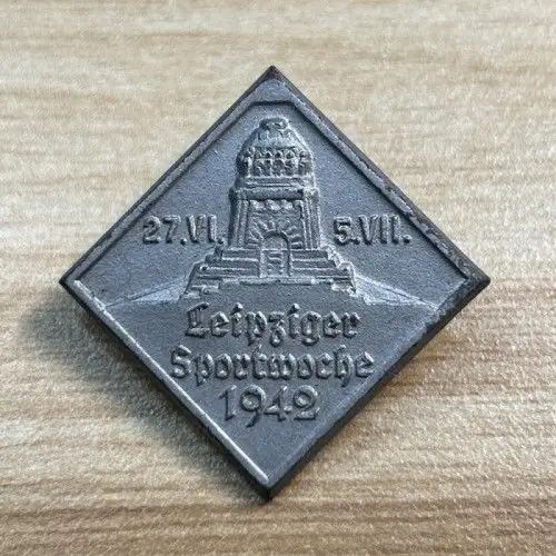 Abzeichen 27.VI. 5.VII. / Leipziger Sportwoche 1942