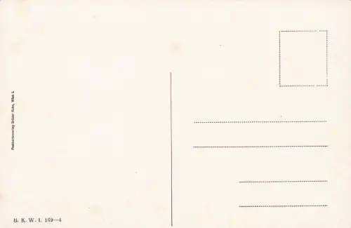 Kleine Soldaten Wacht am Rhein Holzgewehr Schwert Künstlerkarte K. Feiertag Nr 4