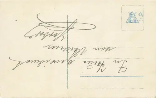 AK 1.WK Matrose mit Frau Spruchkarte Marine Schiff ungelaufen Patriotika