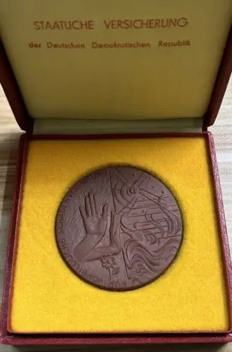 Medaille Für Vorbildliche Schadenverhütung Staatliche Versicherung der DDR