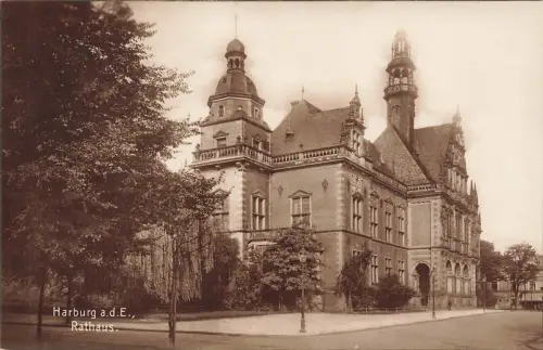 AK Harburg Rathaus Hamburg ungelaufen Postkarte