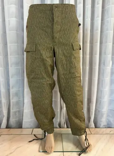 DDR NVA Fallschirmjäger Uniformhose Strichtarn Offizier / Mannschaft g52 1980