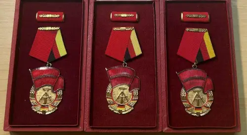 DDR Orden Banner der Arbeit Stufe I,II,III