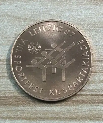 DTSB 8. Sportfest 11. Spartakiade Leipzig 1987 DDR Auszeichnung