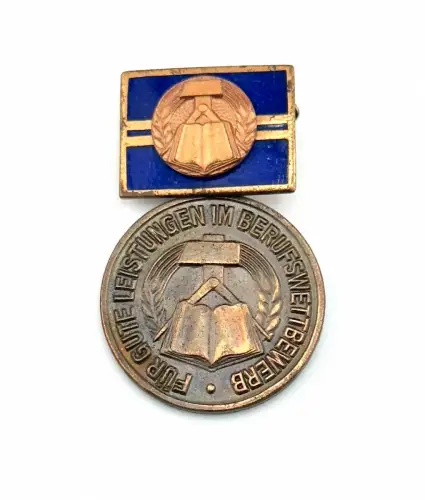 DDR Abzeichen für gute Leistungen im Berufswettbewerb Bronze 1962 bis 1964