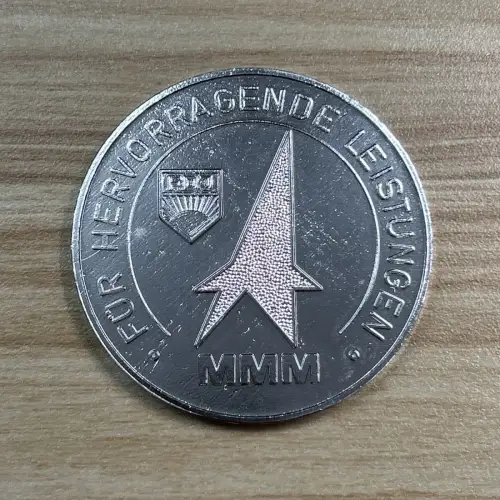 DDR Medaille FDJ MMM Apolda Kreismesse der Meister von Morgen in Silber