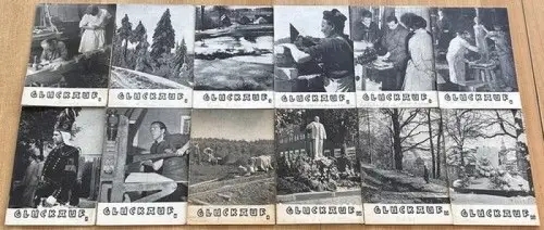 12x Glückauf - Kultur und Heimatblätter des Kreises Aue/SA. - 1960