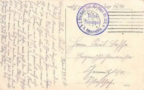 Aufziehen der Hauptwache in Posen Postkarte AK 1915