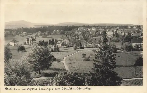 AK Oberhof Stadtansicht Thüringen ungelaufen Postkarte