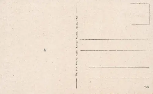 AK Pillau Vorhafen Leuchtturm Schiff Ostpreussen ungelaufen Postkarte