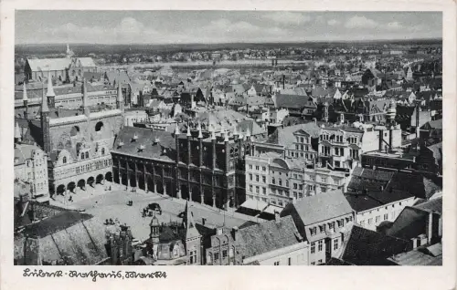 AK Lübeck Rathaus Markt Schleswig-Holstein ungelaufen Postkarte