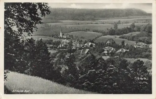 AK Altheide Bad Polanica-Zdrój Stadtansicht Niederschlesien 1942 Postkarte