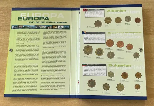 Sammelalbum Kursmünzen der EU (RO) - Beitrittskandidaten 2006