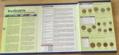 Sammelalbum Kursmünzen der EU (RO) - Beitrittskandidaten 2006