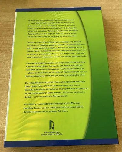 Sammelalbum Kursmünzen der EU (RO) - Beitrittskandidaten 2006