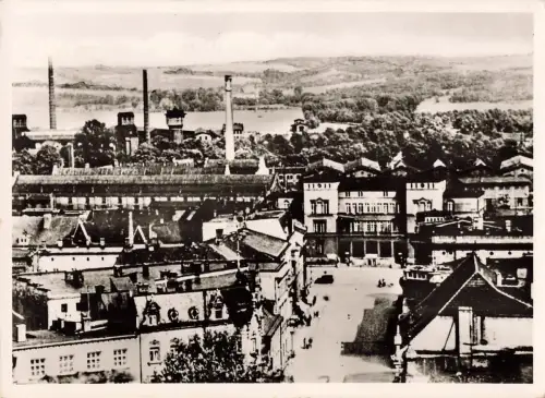 AK Ratibor Racibórz Bahnhof Schlesien ungelaufen Postkarte