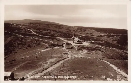AK Riesengebirge Photografie Reiseandenken Schlesien ungelaufen Postkarte