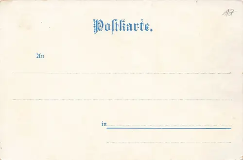 AK 1.WK Kaiser Wilhelm II Ulanen Burg Hohenzollern Patriotika Postkarte