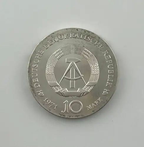 DDR 10 Mark Albrecht Dürer 1971 Silber Münze