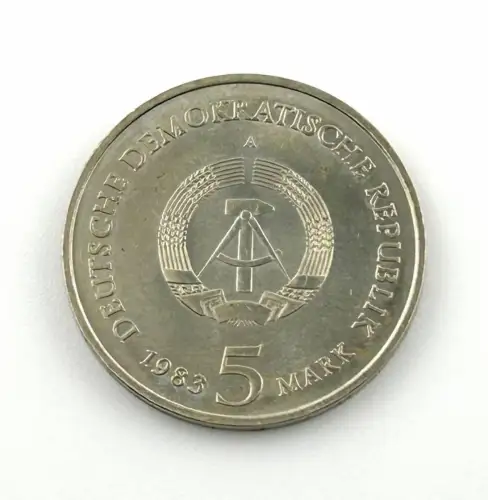 5 Mark 1983 Schloßkirche zu Wittenberg DDR Münze