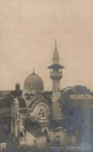 AK Costanza Große Moschee Dobrudscha Rumänien ungelaufen Postkarte