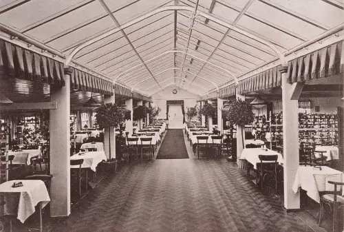 AK Ehrenfriedersdorf Wintergarten Stadtkaffee Sachsen ungelaufen Postkarte