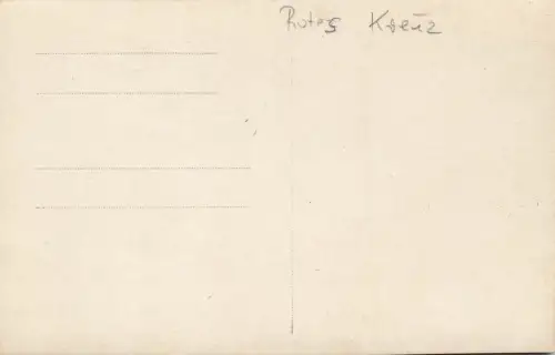 Foto 1.WK verletzte Soldaten mit Feldarzt Krankenschwestern vor Lazarett