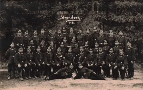 Foto AK 1.WK Soldaten des Landwehr-Inf.-Regt.101 Graudenz Westpreussen