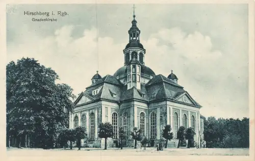 AK Hirschberg Gnadenkirche Riesengebirge Schlesien ungelaufen Postkarte