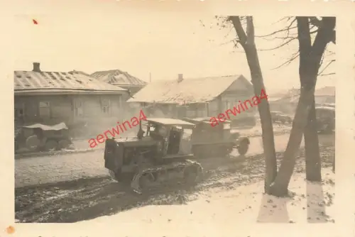 Vormarsch russische Raupe Stalinnetz bei Orel Russland Ostfront