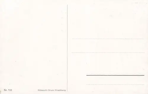 AK Hirschberg Markt Rathaus Riesengebirge Schlesien ungelaufen Postkarte