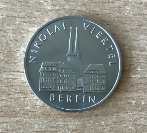 DDR 5 Mark 1987 Nikolai Viertel Berlin A