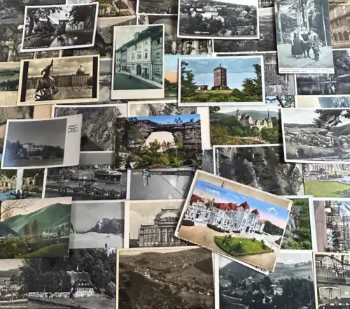 Lot / Konvolut 50 alte AK Postkarten aus Deutschland bis 1945